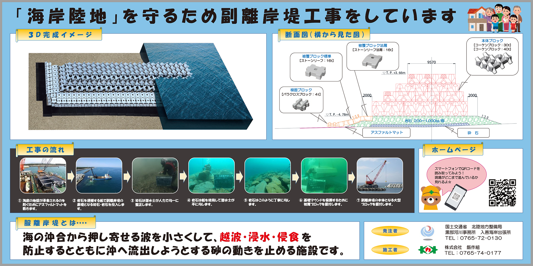 五十里副離岸提 工事概要